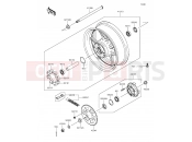 KAWASAKI 2016 Rear Hub