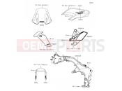 KAWASAKI 2016 Decals(White)