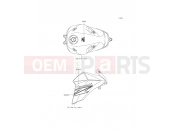 KAWASAKI 2016 Decals(Orange)(White)
