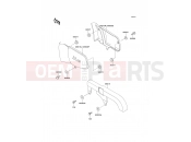 KAWASAKI 1993 Side Covers/Chain Cover
