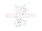 KAWASAKI 1993 Crankcase Bolt Pattern