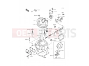 KAWASAKI 1993 Cylinder Head/Cylinder