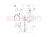 KAWASAKI 1993 Rear Master Cylinder