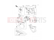 KAWASAKI 1993 Side Cover/Chain Case