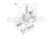KAWASAKI 1993 Crankshaft