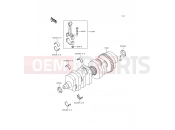 KAWASAKI 1993 Crankshaft
