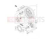 KAWASAKI 1993 Rear Hub
