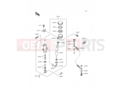 KAWASAKI 1993 Rear Master Cylinder
