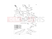 KAWASAKI 2001 Side Covers/Chain Cover