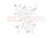 KAWASAKI 2001 Footrests