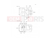 KAWASAKI 2001 Crankcase Bolt Pattern