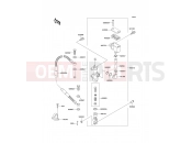 KAWASAKI 2001 Rear Master Cylinder