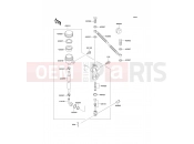 KAWASAKI 2001 Rear Master Cylinder