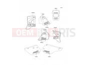 KAWASAKI 2001 Decals(Ebony)