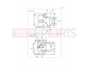 KAWASAKI 2004 Crankcase Bolt Pattern