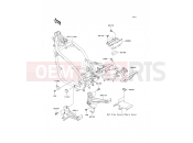 KAWASAKI 2004 Frame Fittings