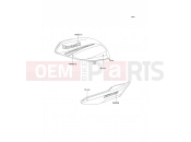 KAWASAKI 2004 Decals(Black)