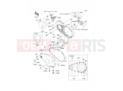 KAWASAKI VN2000 (VN2000-A1H) Left Engine Cover(s)