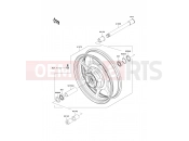 KAWASAKI VN2000 (VN2000-A1H) Front Hub