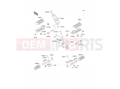 KAWASAKI 2004 Footrests