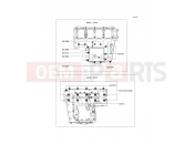 KAWASAKI 2004 Crankcase Bolt Pattern