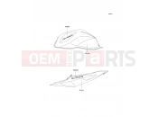 KAWASAKI 2004 Decals(BlacK)