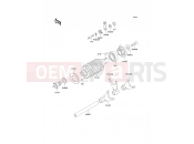 KAWASAKI 2005 Gear Change Drum/Shift Fork(s)