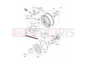 KAWASAKI 2005 Rear Hub