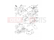 KAWASAKI 2005 Frame Fittings
