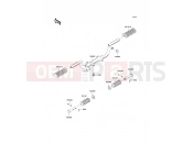 KAWASAKI 2005 Footrests