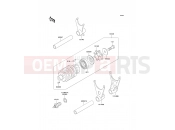 KAWASAKI 2005 Gear Change Drum/Shift Fork(s)