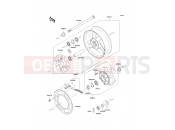 KAWASAKI 2005 Rear Hub