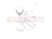 KAWASAKI 2006 Decals(Silver)