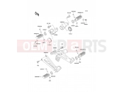 KAWASAKI 2006 Footrests