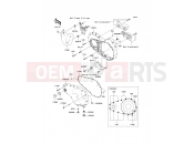 KAWASAKI VN2000 (VN2000A6F) Left Engine Cover(s)
