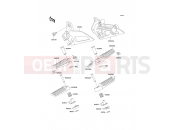 KAWASAKI 2006 Footrests