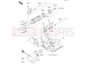 KAWASAKI 2006 Gear Change Drum/Shift Fork(s)