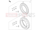 KAWASAKI 2006 Tires