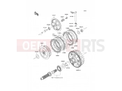 KAWASAKI ER-6f (EX650A7F) Clutch