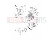 KAWASAKI ER-6f (EX650A7F) Engine Cover(s)