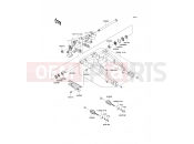 KAWASAKI ER-6f (EX650A7F) Swingarm