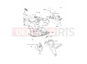 KAWASAKI ER-6f (EX650A7F) Rear Fender(s)