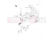 KAWASAKI ER-6f (EX650A7F) Brake Pedal