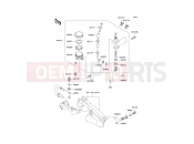 KAWASAKI ER-6f (EX650A7F) Rear Master Cylinder