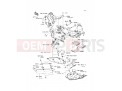 KAWASAKI 2007 Frame Fittings(-JKAEX650ABA022143)
