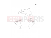 KAWASAKI 2007 Decals(Silver)