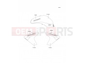 KAWASAKI 2007 Decals(Orange)