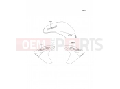 KAWASAKI 2007 Decals(Blue)(Black)