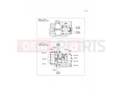 KAWASAKI 2007 Crankcase Bolt Pattern