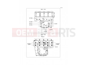 KAWASAKI 2007 Crankcase Bolt Pattern